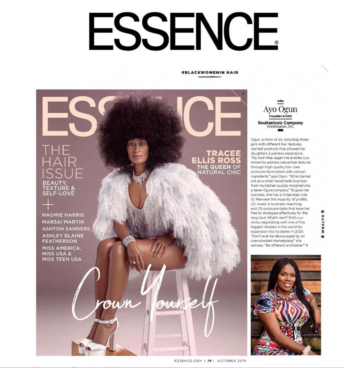Check us out in the October Issue of Essence Magazine!