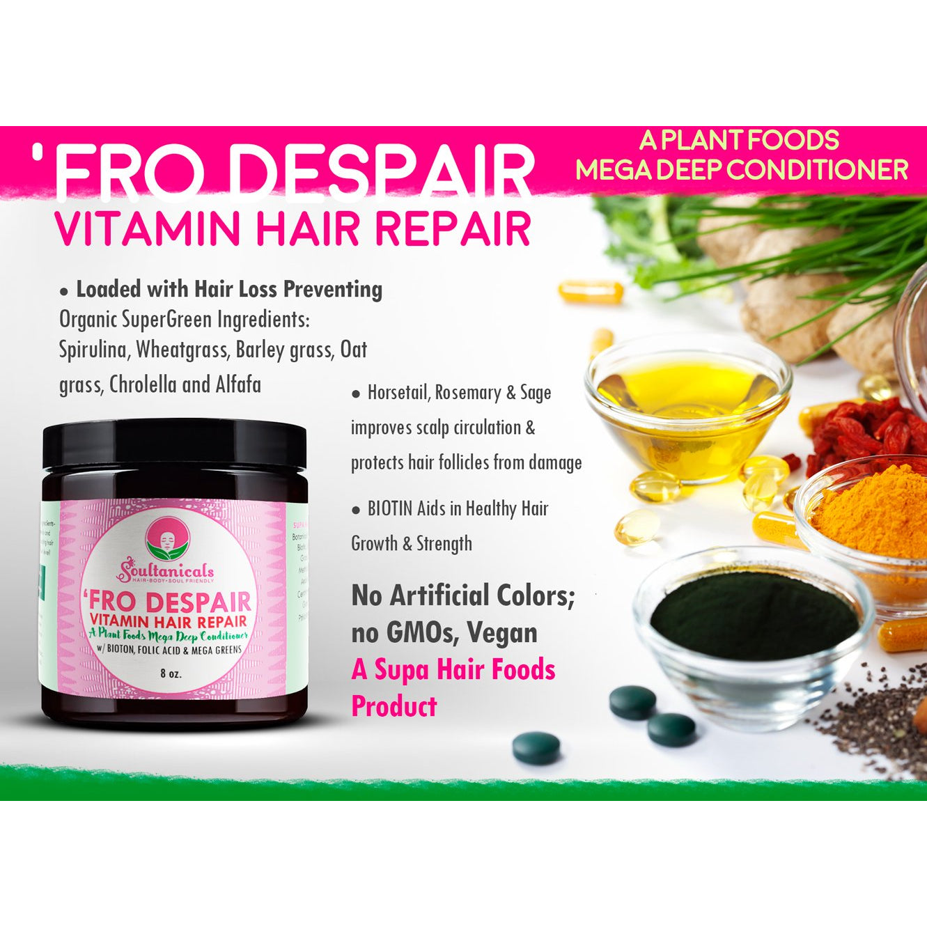 Fro Despair, Vitamin Hair Repair Mega DC