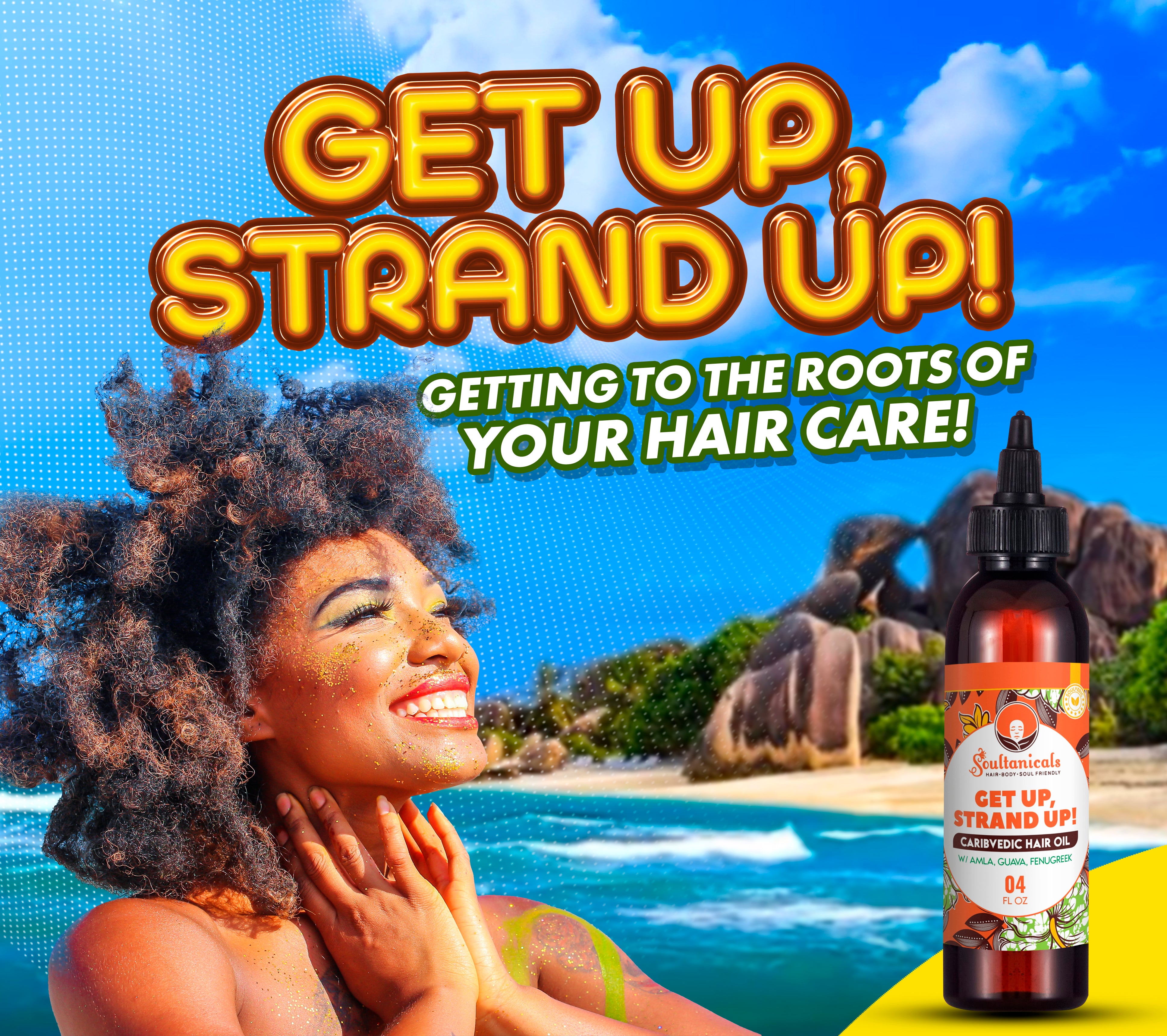 Get Up, Strand Up! Caribvedic Hair Oil is
