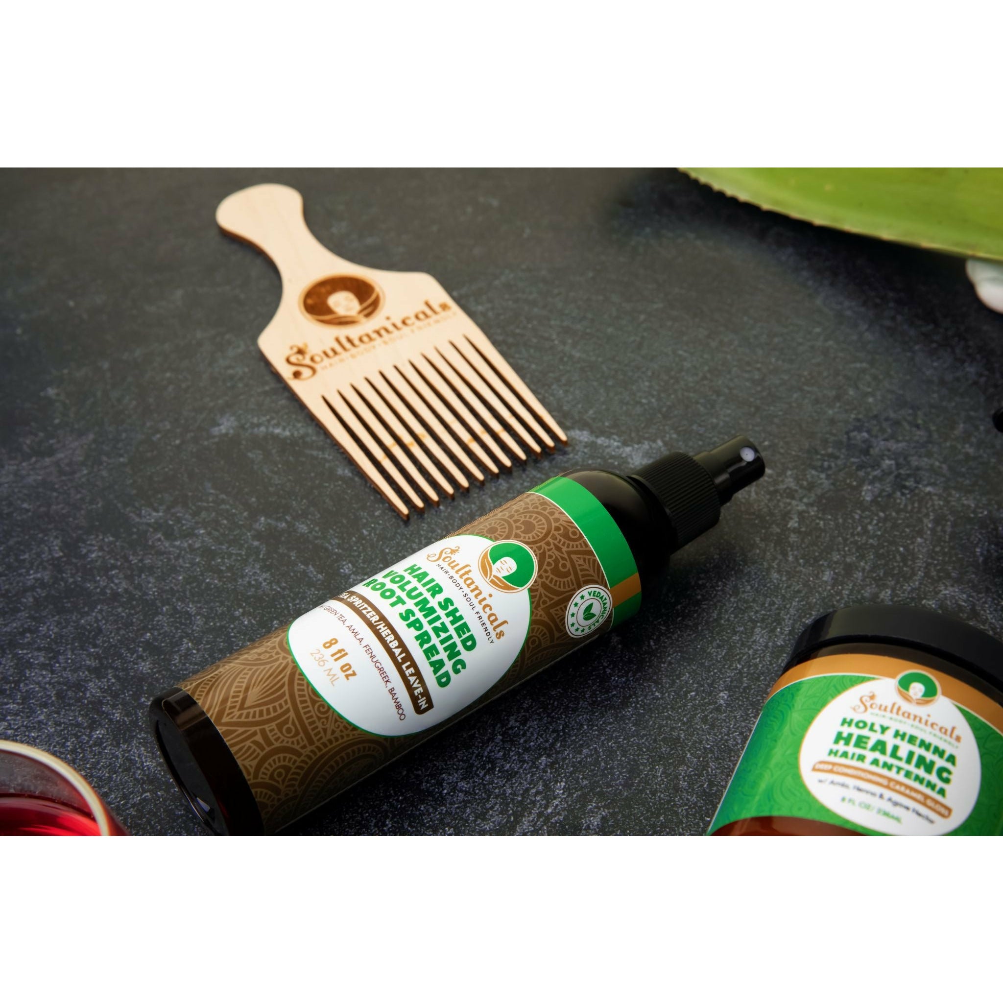 HAIR SHED VOLUMIZING ROOT SPREAD Tea Spritzer/Herbal Leave-in