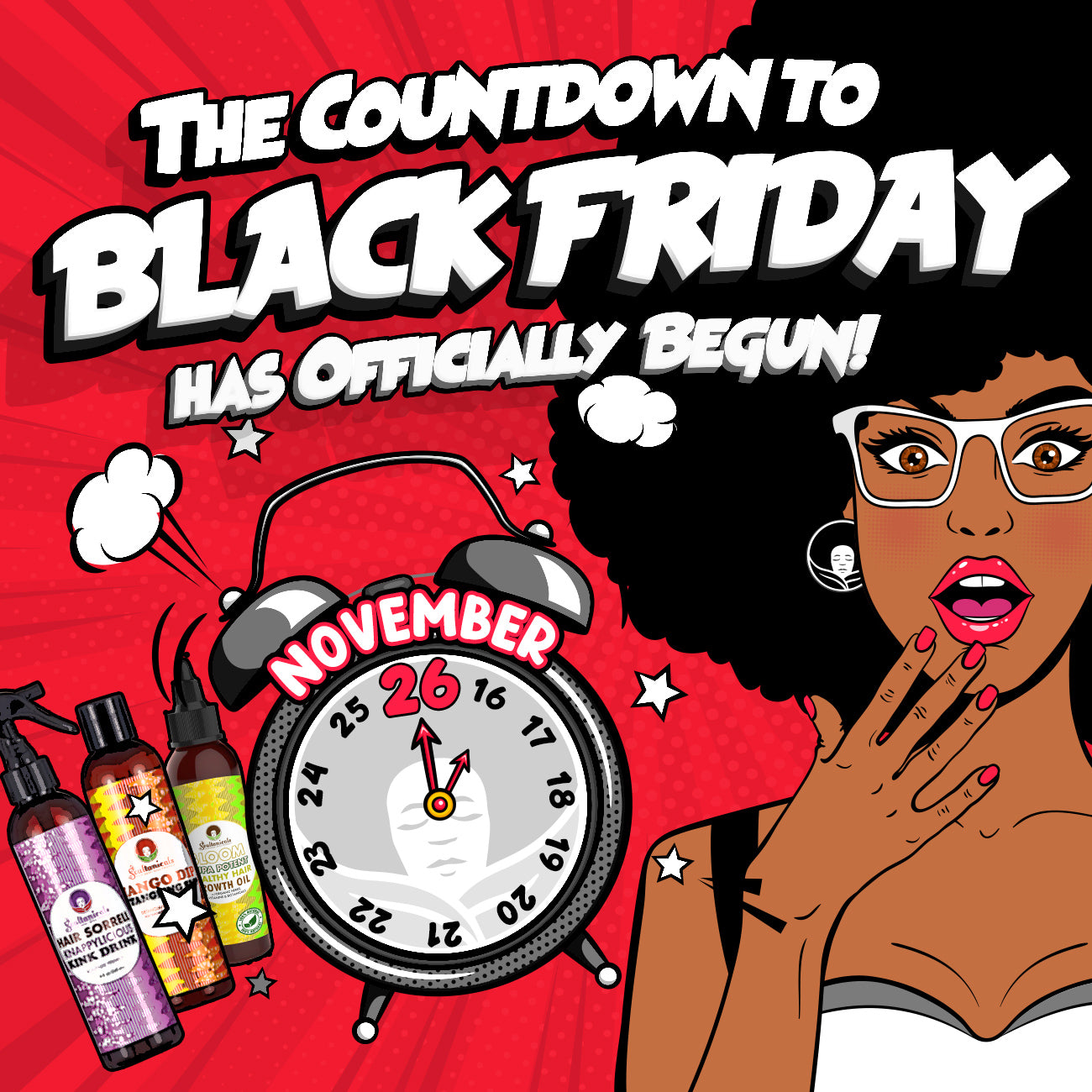 The Countdown to Black Friday is in effect!