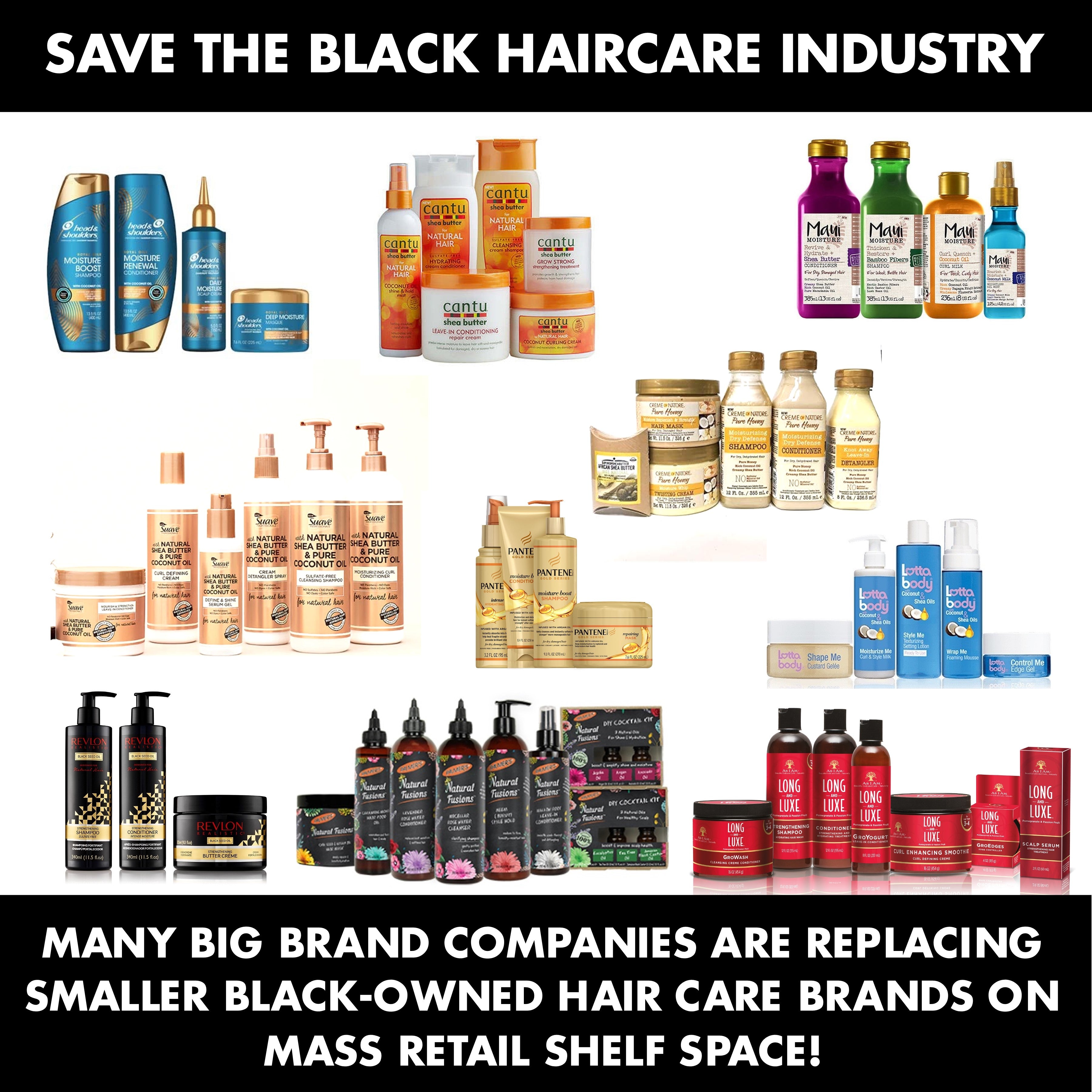 Save the Black Hair Care Industry!