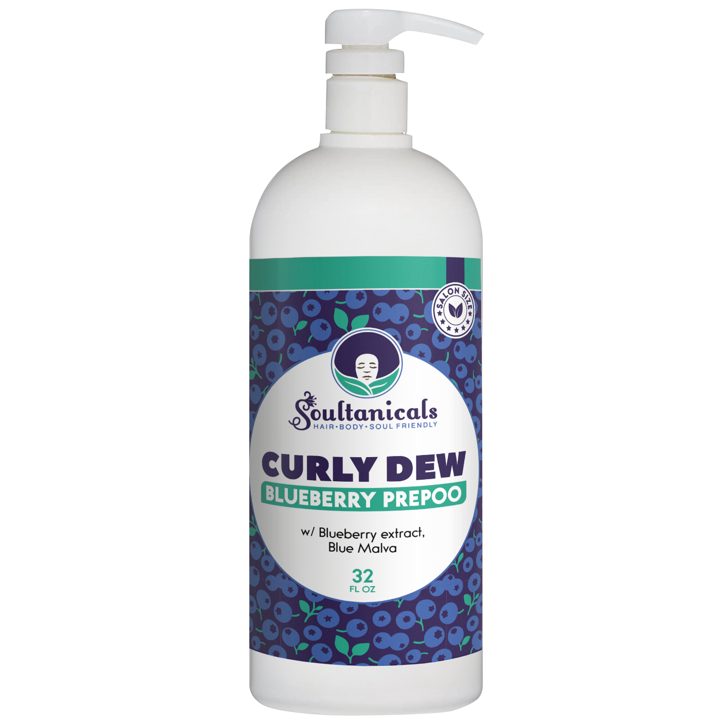 Curly Dew, Blueberry Prepoo SALON SIZE (Ships by  5/24)