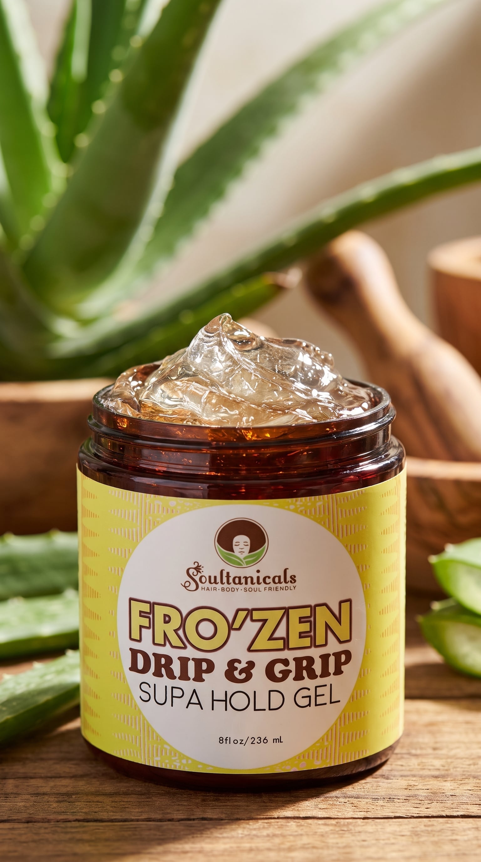 FRO'ZEN- Drip & Grip, Supa Hold Gel — Soultanicals