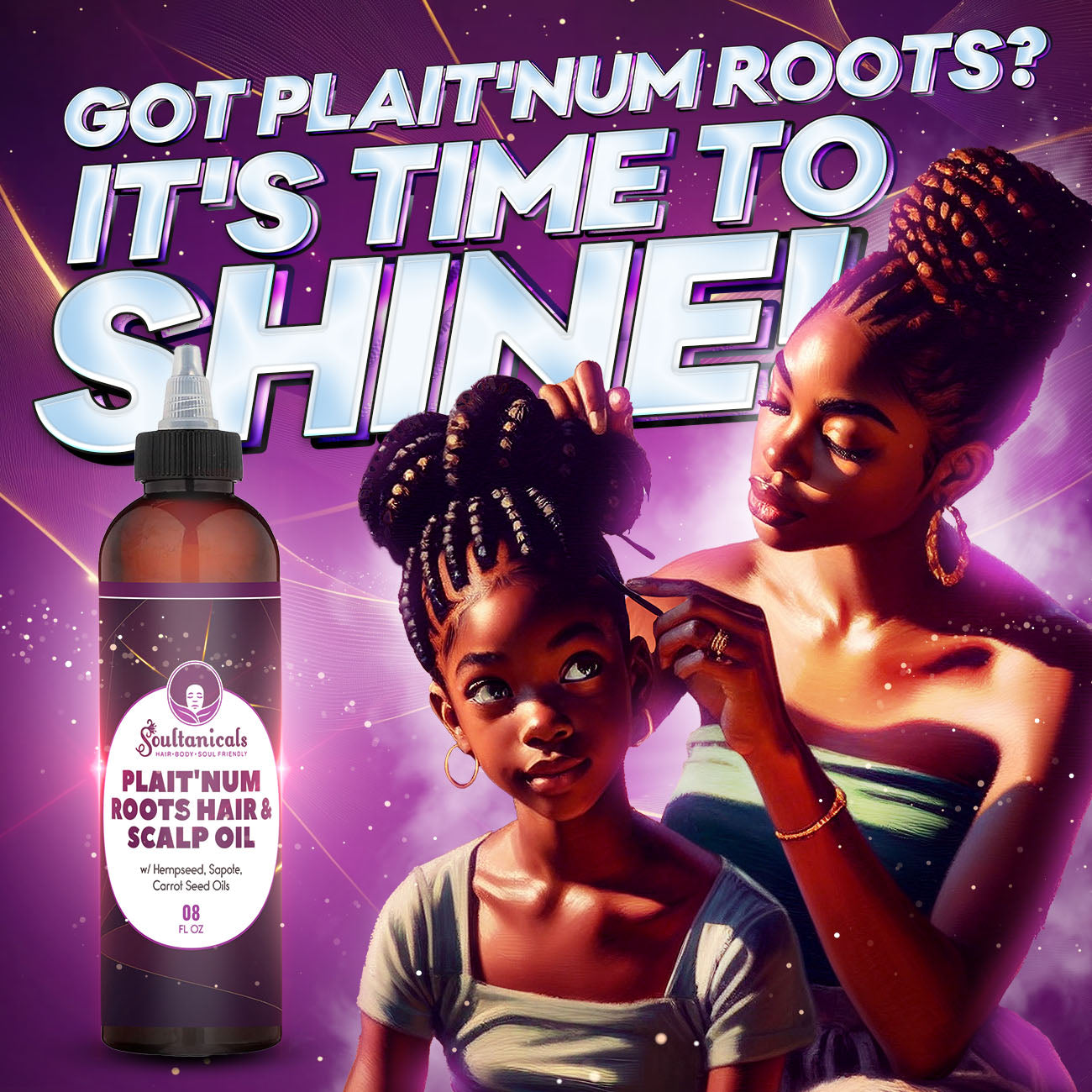 Plait'num Roots Hair/Scalp Oil