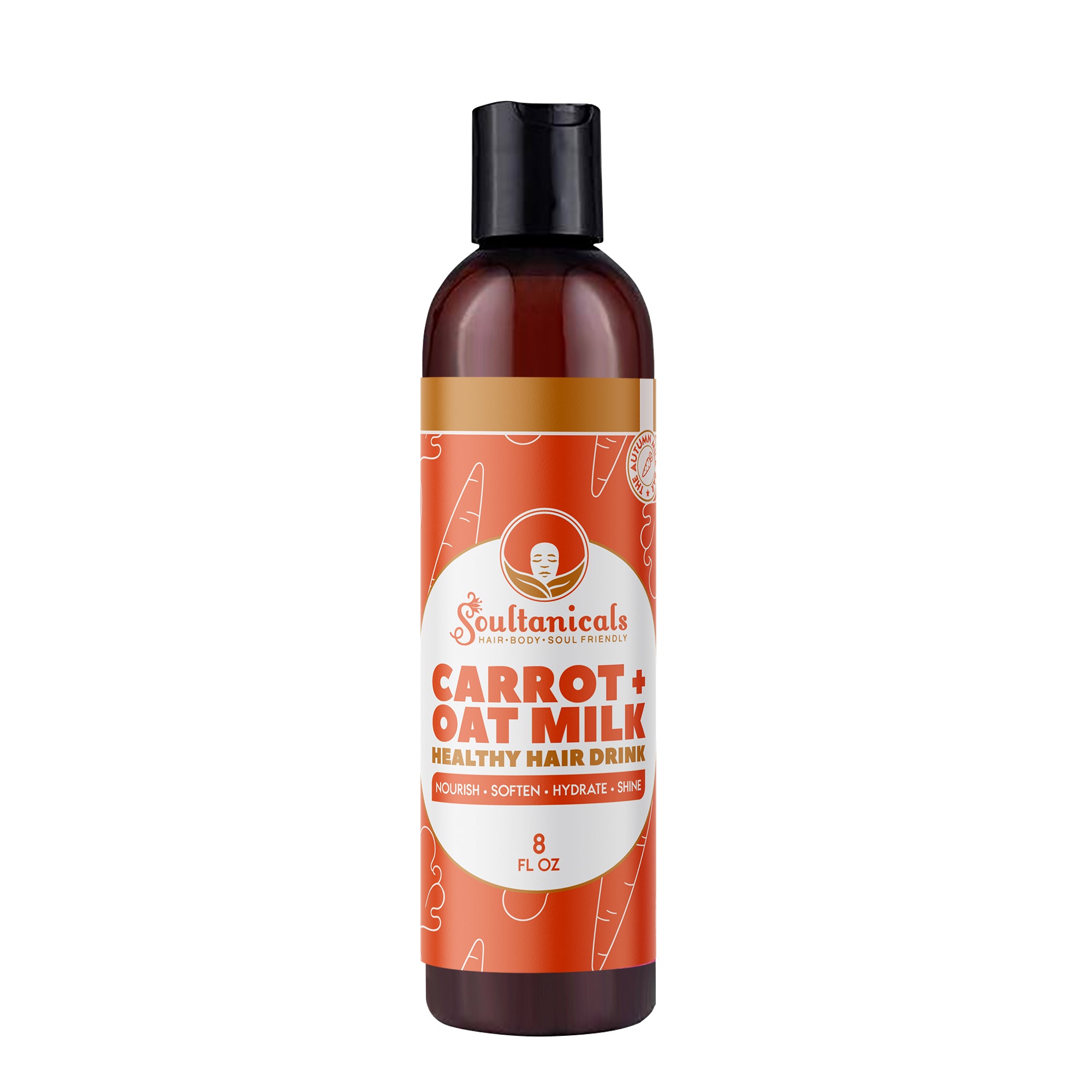 Carrot & Oat Milk, Healthy Hair Drink
