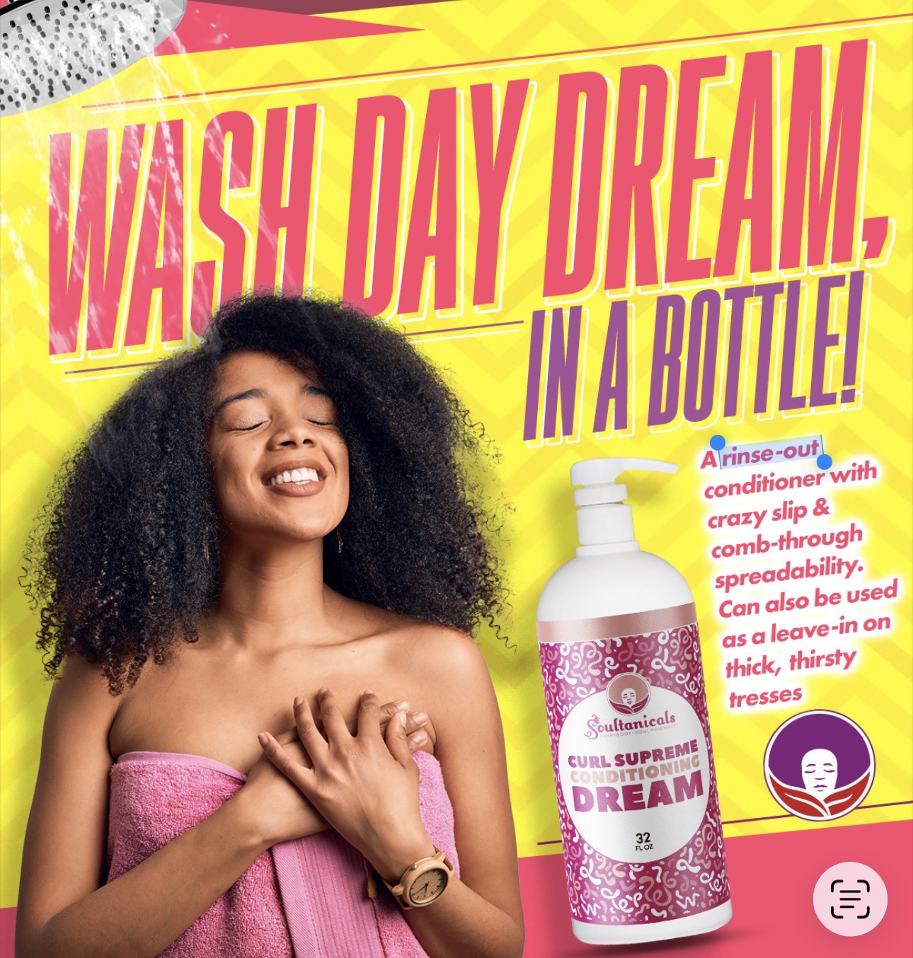 Curl Supreme Conditioning Dream- SALON SIZE (Ships by 7/28)