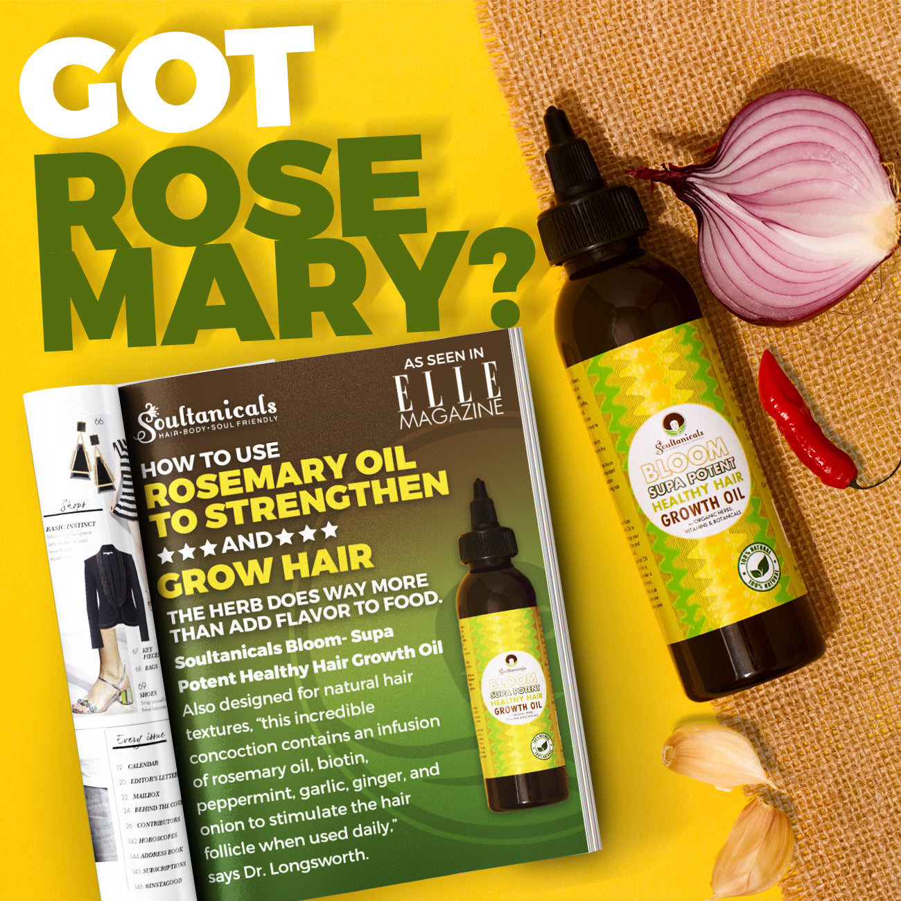 Bloom- Supa Potent Healthy Hair Growth Oil