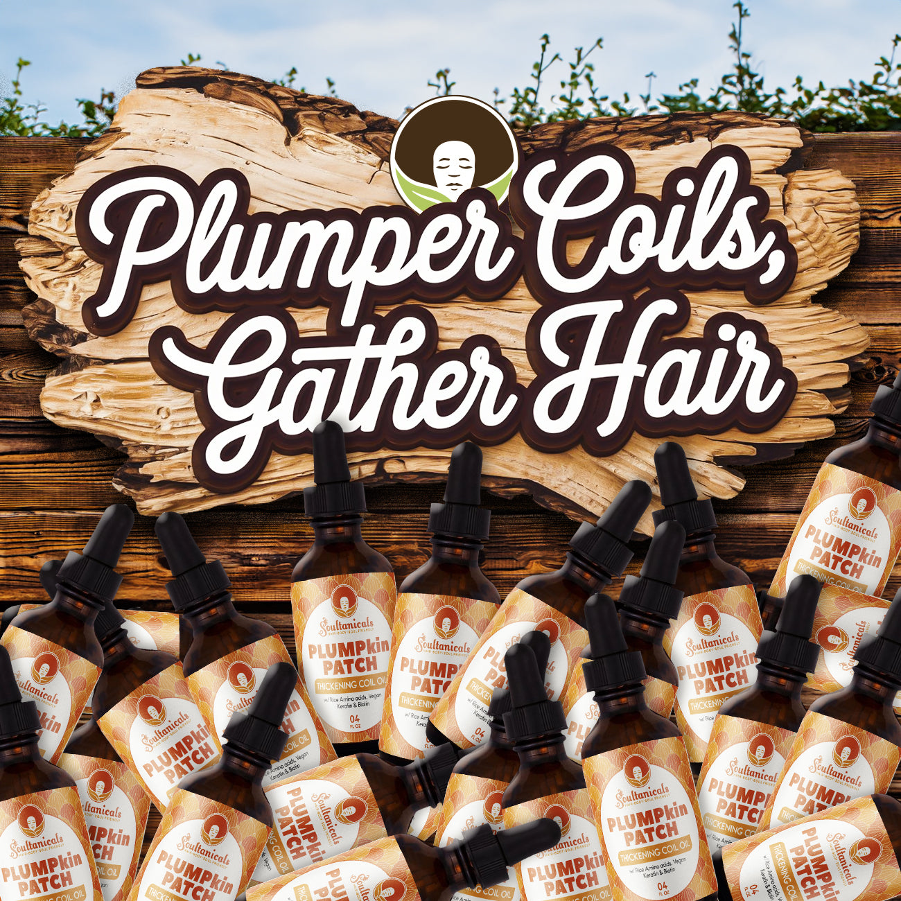 PLUMPkin Patch- Thickening Coil Oil