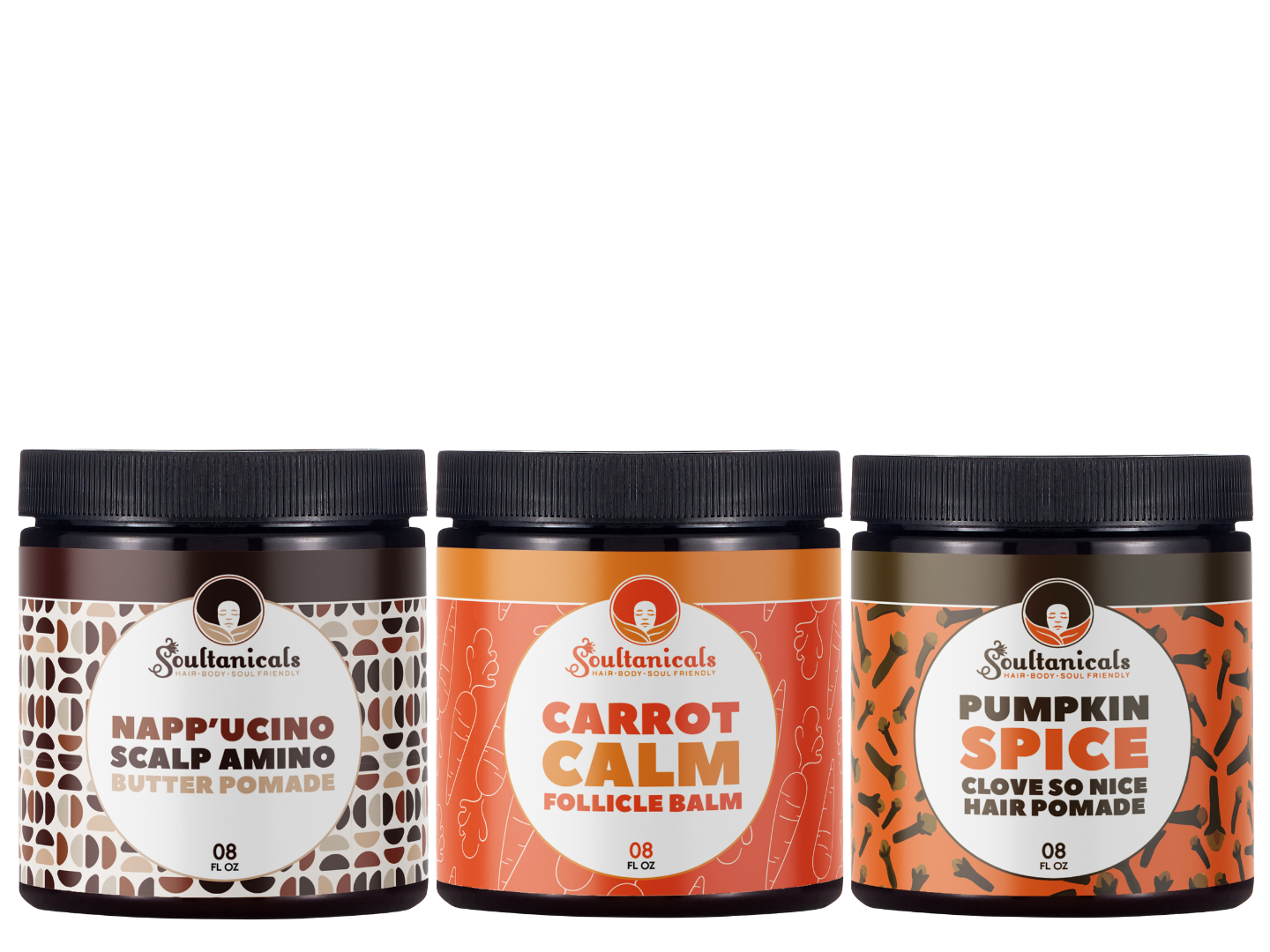 The Fall Soul Stash- Soulpothecary Pomade Trio