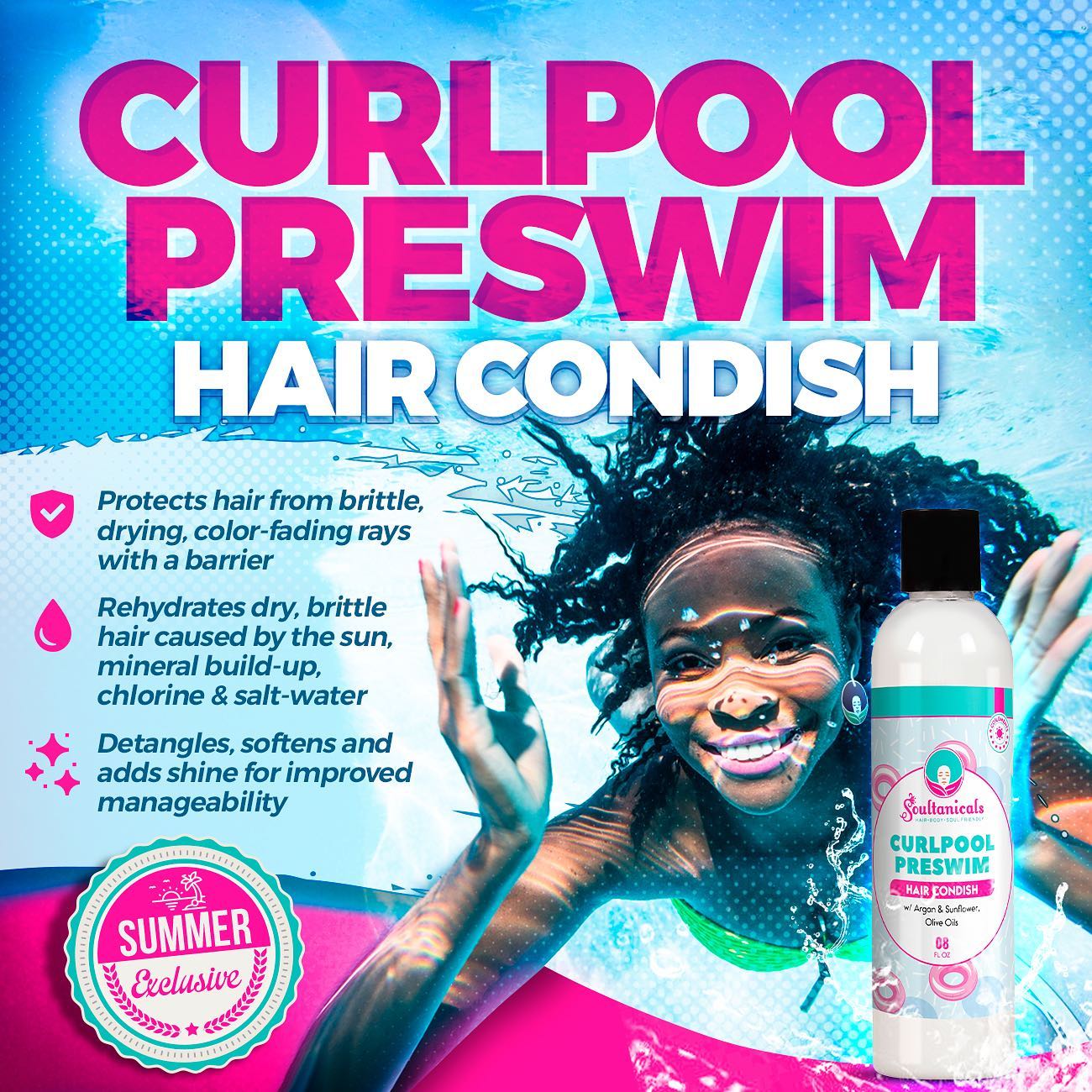 Curlpool Preswim Hair Condish
