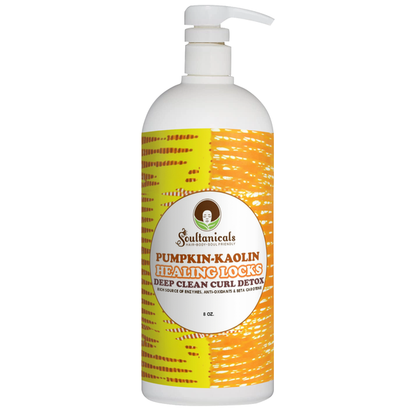 Pumpkin-Kaolin Healing Locks Deep-Clean Curl Detox- SALON SIZE (Starts Shipping 10/23)