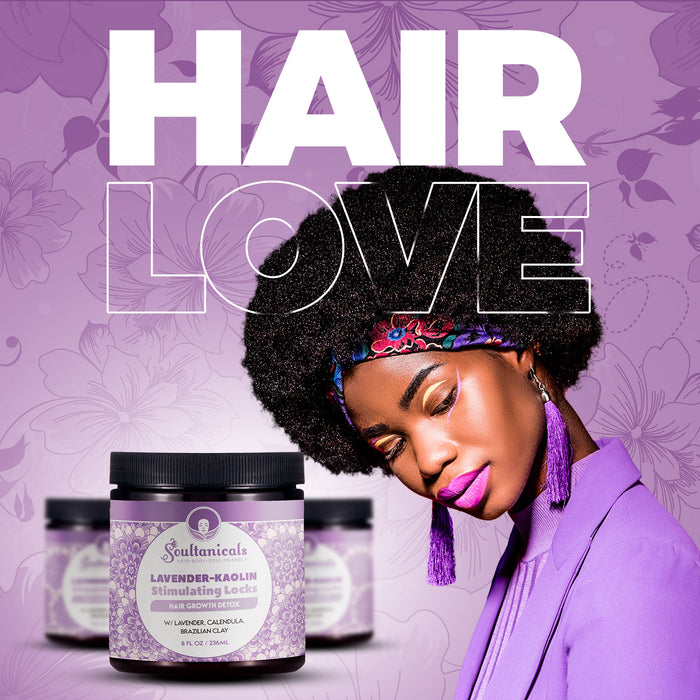 Lavender-Kaolin Stimulating Locks Hair Growth Detox